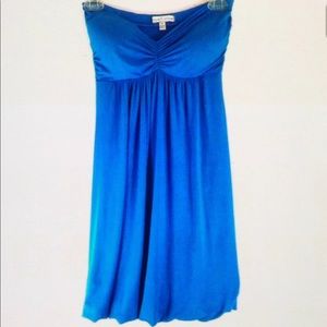 💋Moa Moa Strapless Bubble Hem Bandeau Mini Dress